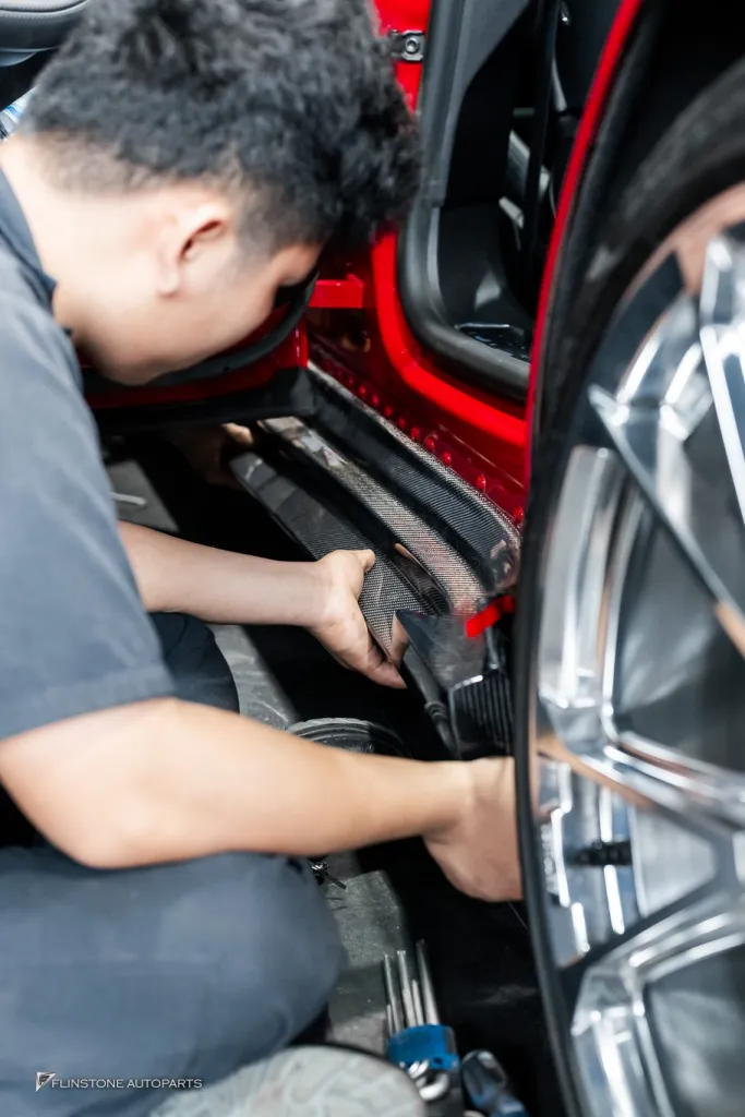 Porsche Taycan GTS 碳纤维部件轮毂 Techart