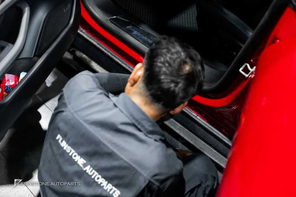 Porsche Taycan GTS 碳纤维部件轮毂 Techart