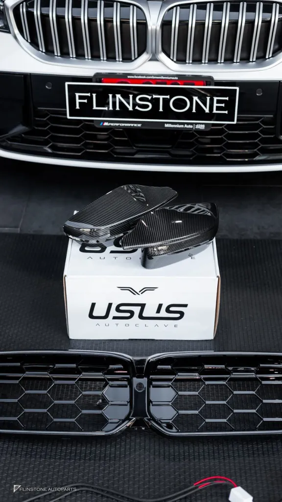 BMW G20 กระจังหน้า LED กระจก Usus