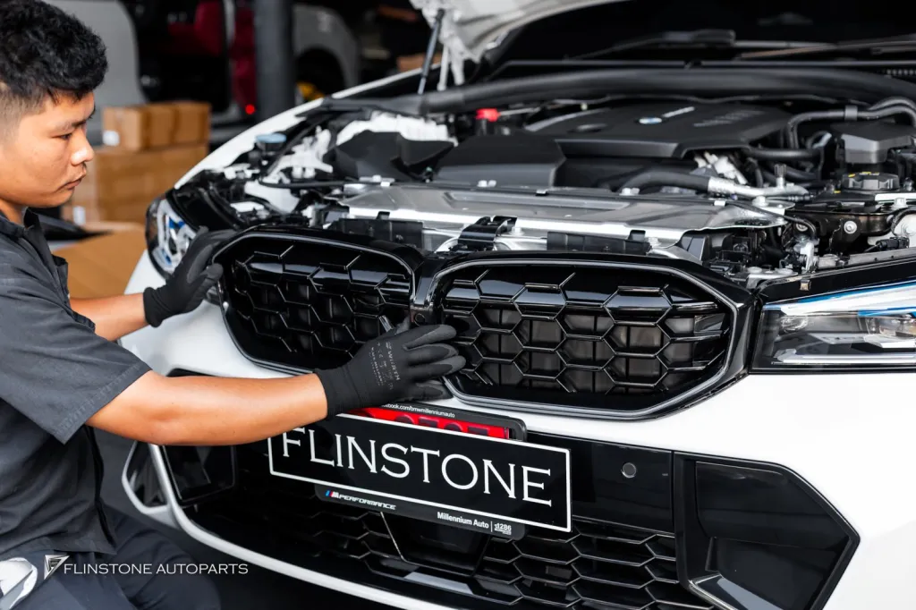 BMW G20 กระจังหน้า LED กระจก Usus