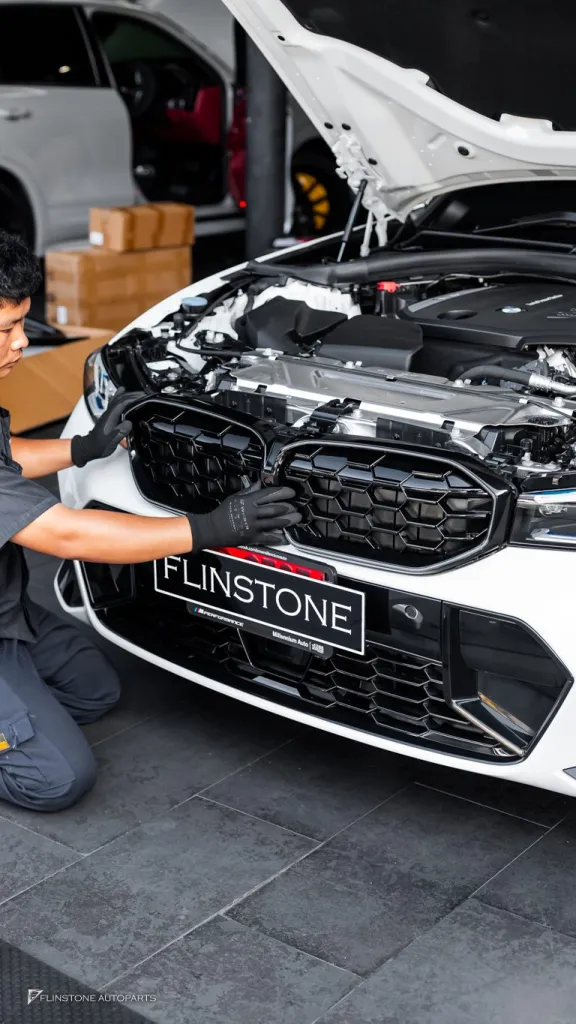 BMW G20 กระจังหน้า LED กระจก Usus