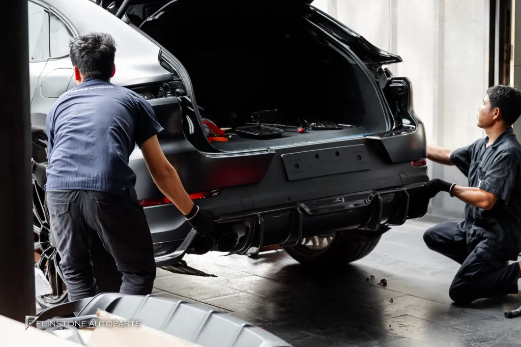 Porsche Cayenne ลิ้นหน้า ดิฟ FD Design
