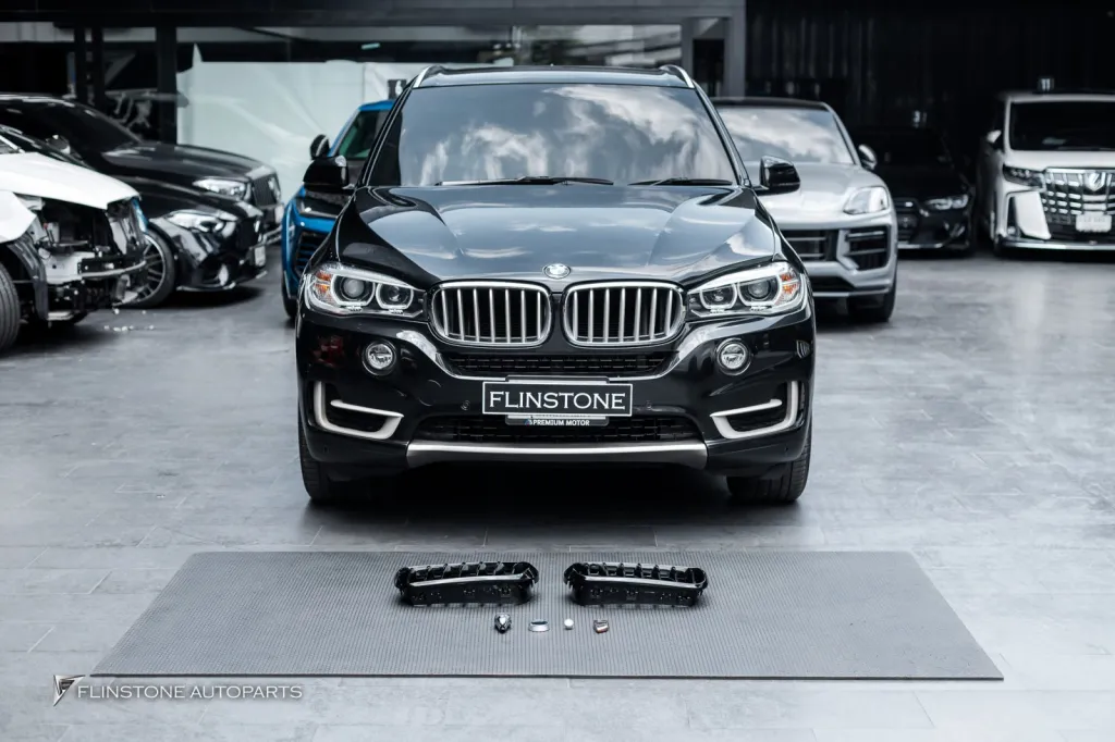 BMW X5 Grille key frame Gear Knob crystal buttons