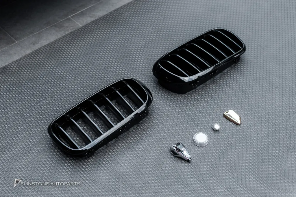 BMW X5 Grille key frame Gear Knob crystal buttons