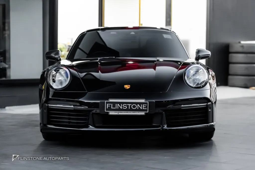 Porshce 992 TurboS ช่องลมคาร์บอน กระจก Usus กรอบป้าย