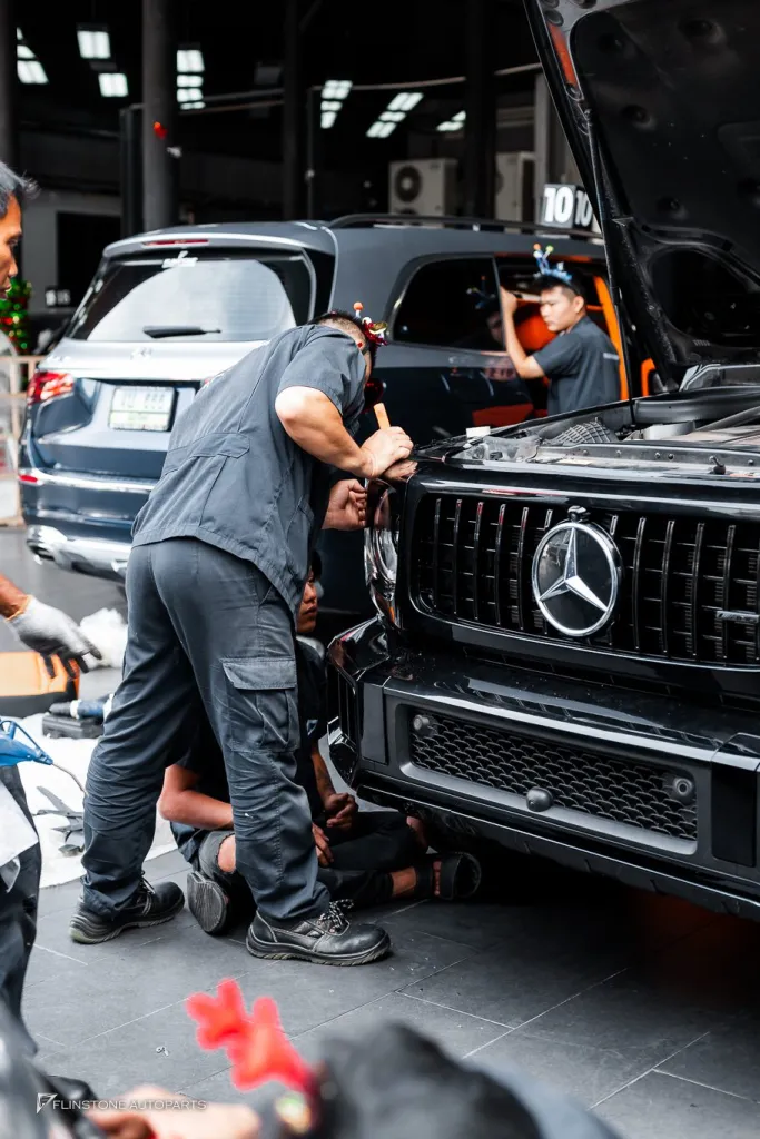 Mercedes Benz Gclass G63 to facelift 刹车排气管轮毂