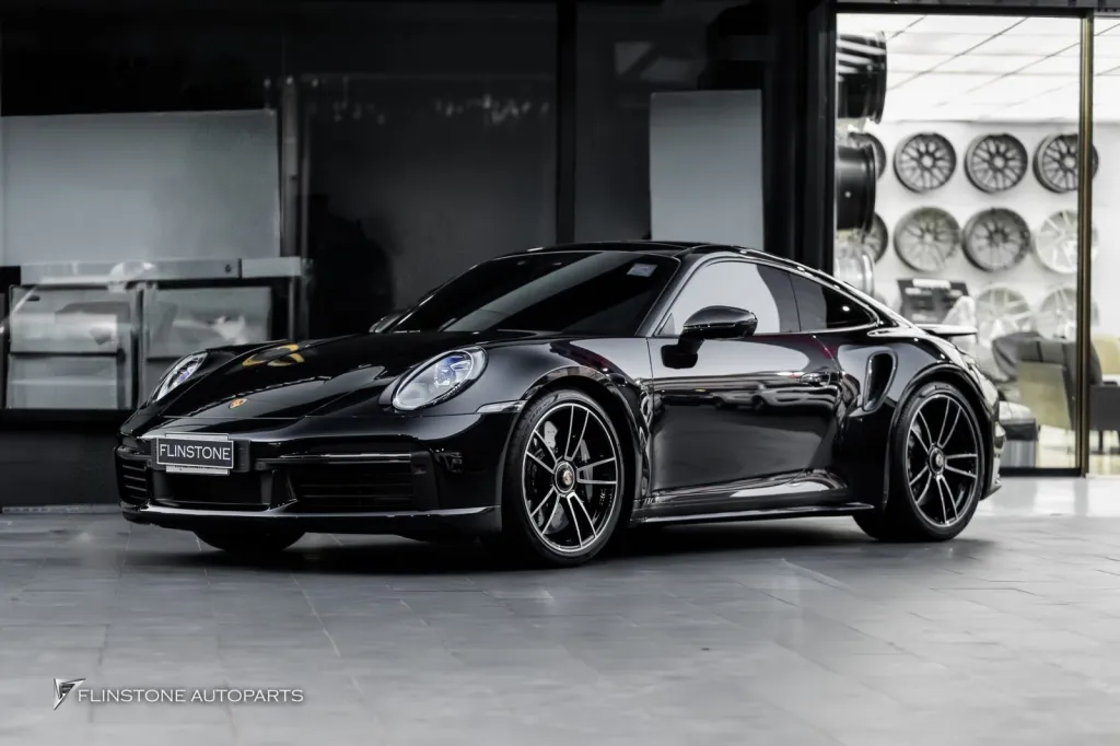 Porshce 992 TurboS ช่องลมคาร์บอน กระจก Usus กรอบป้าย