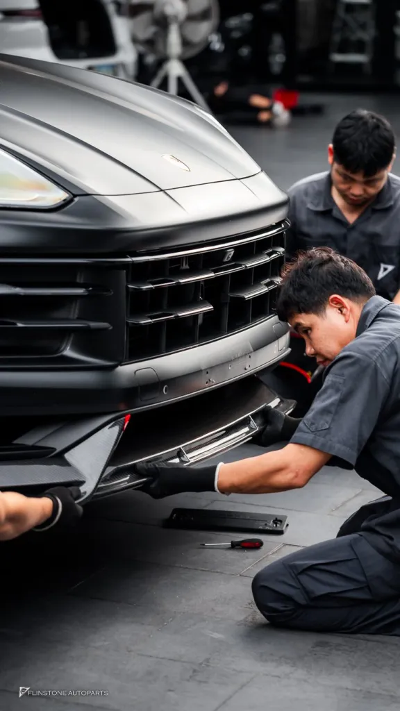 Porsche Cayenne ลิ้นหน้า ดิฟ FD Design