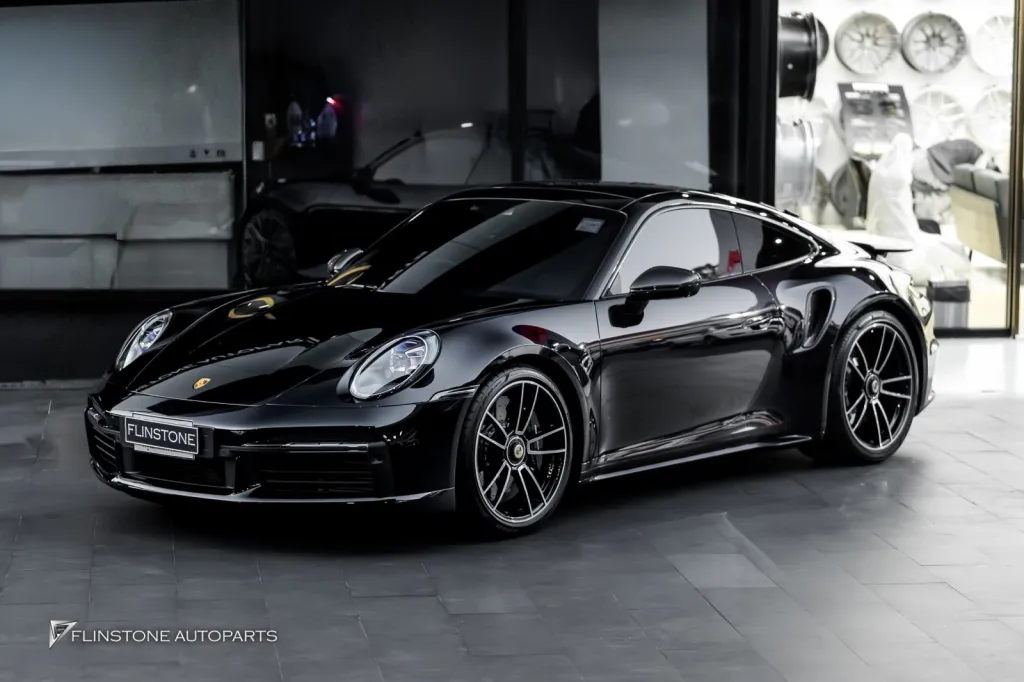 Porshce 992 TurboS ช่องลมคาร์บอน กระจก Usus กรอบป้าย