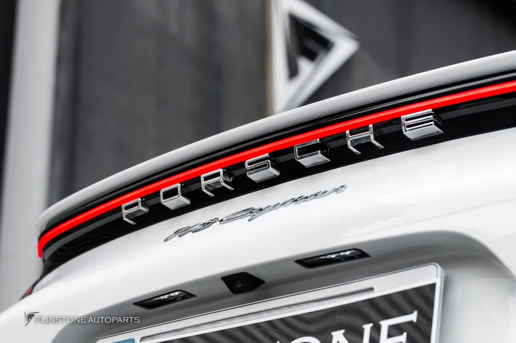Porsche 718 Caymen Tail Lights Exhaust Tips
