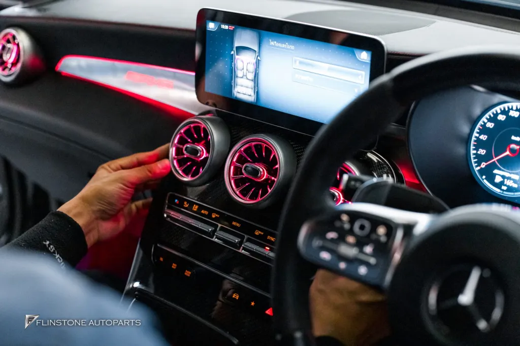 Mercedes Benz Glc Ambient Light Air Vents Speakers