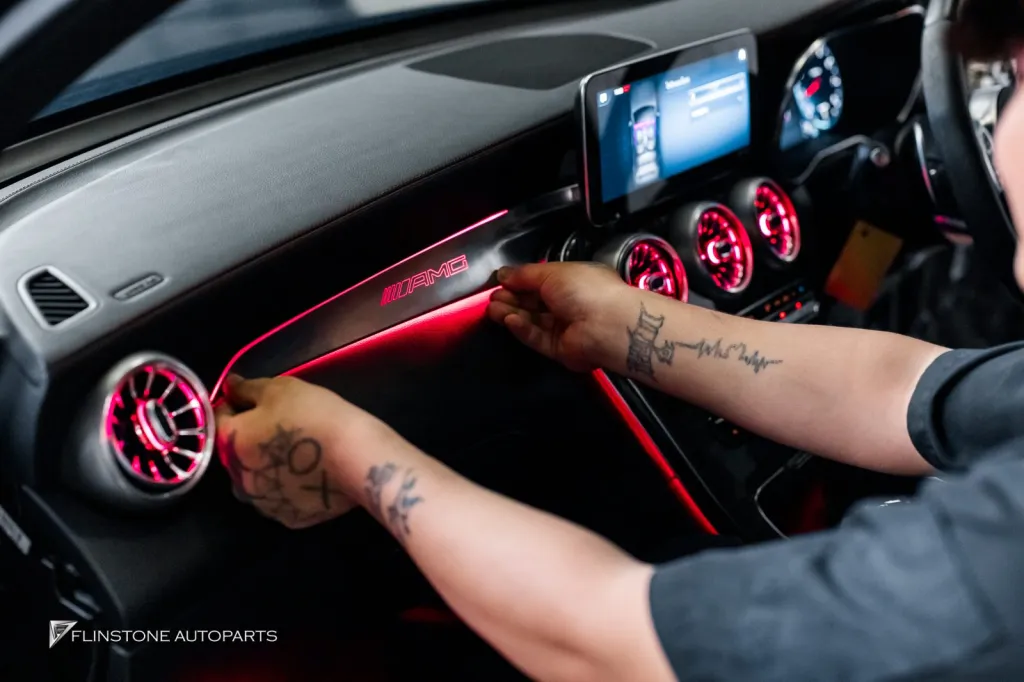Mercedes Benz Glc Ambient Light Air Vents Speakers